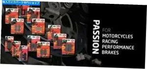 Fenders SBS焼結リアブレーキパッド942LS BREMBO RACING X206121 P4 24（24mmディスク） SBS Sintered Rear Brake Pads 942LS For Brembo Racing X206121 P4 24 (24mm Disc)【並行輸入品】
