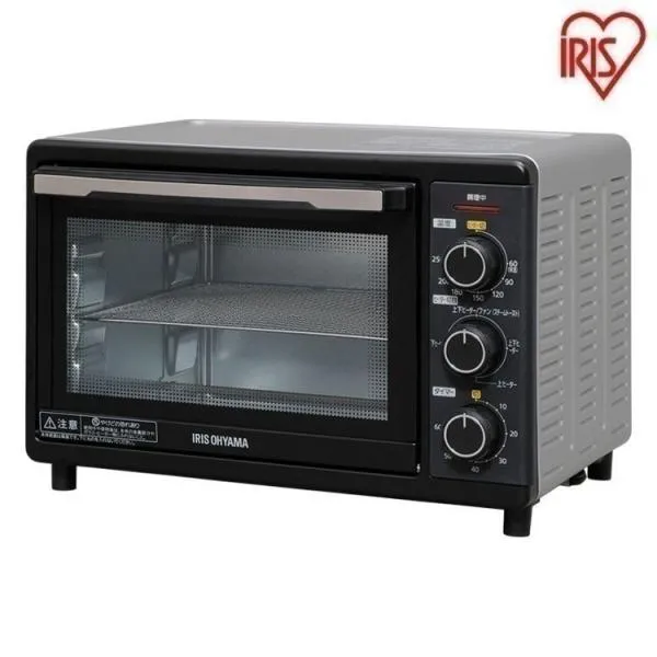オーブン オーブントースター アイリスオーヤマ トースト トースター ノンフライ ヘルシー スチーム機能 揚げ物 おしゃれ コンパクト FVC-D15B-S
