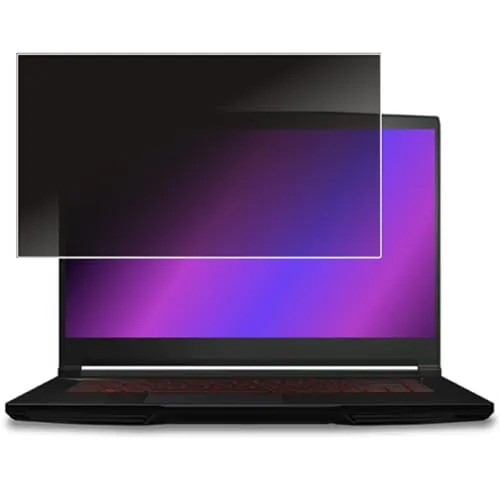 [覗けるものなら覗いてごらん ほら] ClearView MSI Thin GF63 12U 2023年モデル 15.6インチ用 4way のぞき見防止 液晶 保護 フィルム 画面 に貼る プライバシー保護 タイプ 日本製