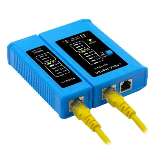 Gaobige ネットワークケーブルテスター Cat5 Cat5e Cat6 Cat6A Cat7 イーサネットケーブルテスター rj45 rj11 rj12 ケーブルテスター