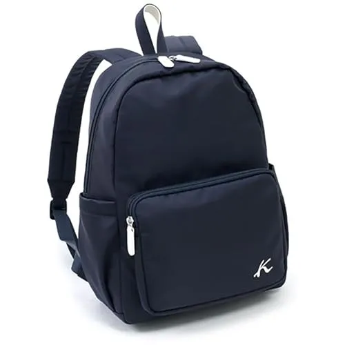 [Kitamura] リュック 身体に触れる部分はメッシュクッション生地 R-0711 レディース ダークブルー/アイボリー [紺] 10911 Free Size