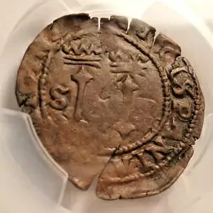 PCGS VF30 サントドミンゴ 4 マラベディス アメリカ初の造幣局 P-210