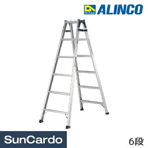 【マラソン期間P最大29倍】脚立 はしご 踏み台 ステップ 高所 洗車 ALINCO(アルインコ) はしご兼用脚立 PRS-WA 6段 PRS-180WA