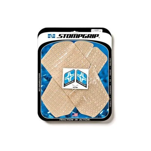 STOMP GRIP タンク関連パーツ トラクションパッド タンクキット VOLCANO（クリア） ストンプグリップ