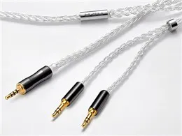 Celestial force C8 3.5φ Slim body double 2.5φ 2.5mm(4極)⇔ミニプラグx2 [1.2m]