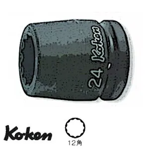 Ko-ken 16405M65 3/4差込 12角 インパクトソケット 65mm コーケン/山下工研