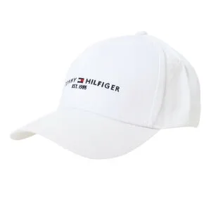 トミーヒルフィガー TOMMY HILFIGER 帽子 キャップ AM0AM07352 YCF Th Optic White ホワイト