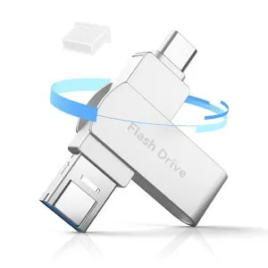 256GBUSBメモリタイプc【アプリ不要・アルバムから写真保存】3in1PhoneUSBメモリーデータ移行タイプc外付けメモリ高速データバックアップフラッシュメモリ大容量Type-C/iOS/USB/MicroUSB搭載