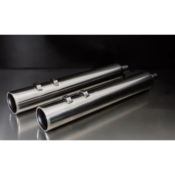 REMUS レムス Custom Exhaust Straight End Muffler Φ102 mm 4”，Electronicallly Controlled Flap And Remote Control Ecs，Chrome，Eg/Abe/Eec マフラー