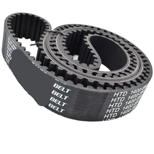 HTD8M Timing Belt Lp=1368 1376 1384 1392 1400 1408 1416 1424 1432 1440 1448-1488 Width 15mm Rubber 2Pcs(1416-8M-(177 Teeth))
