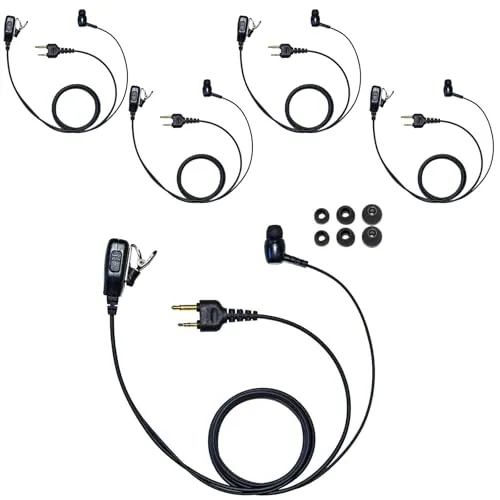 BLUE CENTURY ブルーセンチュリー 国内メーカー 特定小電力 トランシーバー ICOM/アイコム/ALINCO/アルインコ MOTOROLA/モトローラ/STANDARD スタンダード 対応互換 イヤホンマイク (カナルイヤホン型【I018H】,