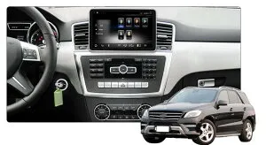 ベンツ ML W166 12－15 アンドロイドナビ DVD 4G LTE WIFI GPS 日本語1204