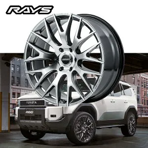 トヨタ ランドクルーザー 250 TOYOTA LAND CRUISER 250 【送料無料・4本セット】 RAYS レイズ ホイール HOMURA 2x9R 22x10.0J +55 6H139.7 DMC/サイドグレイスシルバー(HDJ)