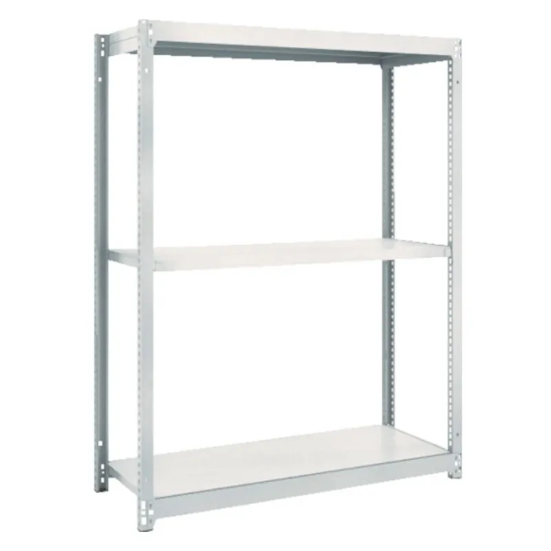 【本体】TRUSCO M1.5型軽中量棚 幅1460×奥行445×高さ1500mm 3段単体 ネオグレー 780-0151