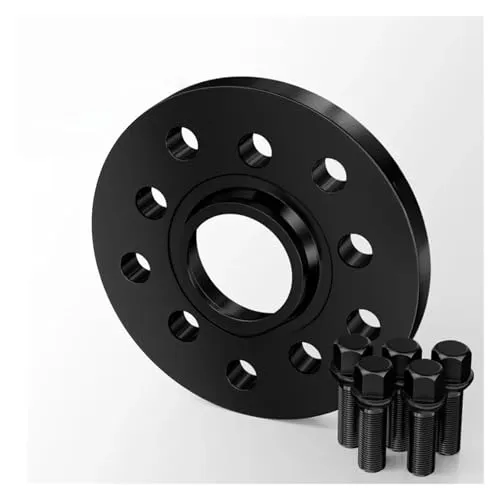 ホイールエクステンションスペーサー 2 個セット 5x112 57.1 M14x1.5 用のアウディ 用のQ2/RS Q3/RS Q3/SQ2 用用のスポーツバックフランジ T6-7075 アルミニウム合金(2PCS Adapter 15mm)