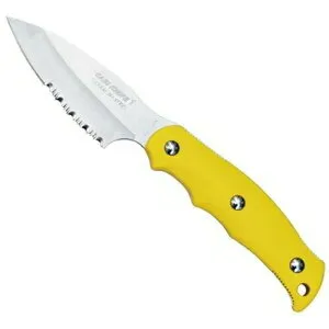 NEW SABI KNIFE 1 キャンプミニ包丁 半波刃 黄 11506NEW SABI KNIFE 1 キャンプ アウトドア 包丁