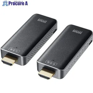 SANWA ワイヤレス HDMI エクステンダー 延長器 最大15m フルHD 高画質 無線 送受信 受信機 送信機 高音質 VGA-EXWHD10 1台 ■▼430-9259 ※個人宅様送り不可