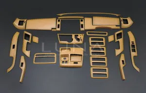 エスティマ インテリアパネル 28P 50系 2006/1-2012/5 黄木目 LUNA/ルナ (PLT254