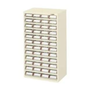 サカエ ピックケース 300×223×540mm 引出し48個 L1-48 家具/収納 オフィス収納