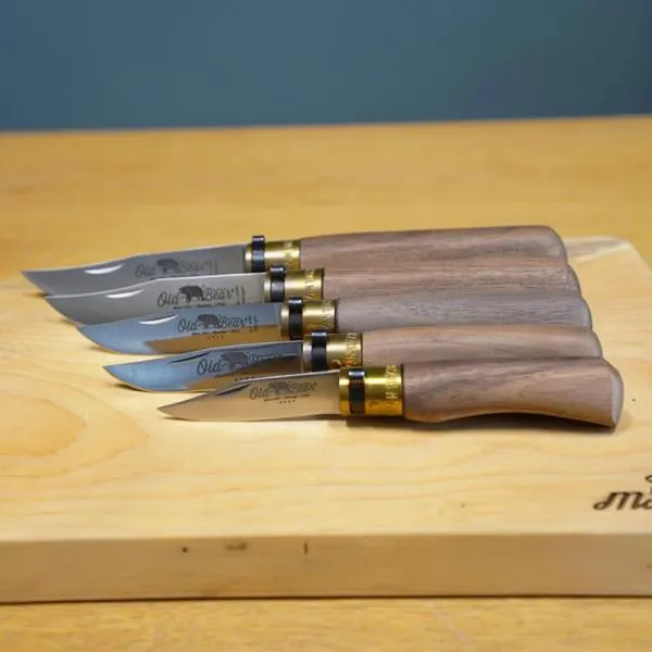 OldBear CLASSICALステンレスナイフ AMERICAN WALNUT【XS～XL】 Antonini アントニーニ オールドベア 折り畳み フォールディングナイフ