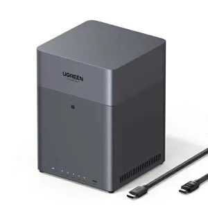 【エントリーで最大全額ポイント還元｜5/6まで】 UGREEN｜ユーグリーン NAS [ストレージ無 /4ベイ] NASync DH4300 Plus 85913 UGR-NA-000008