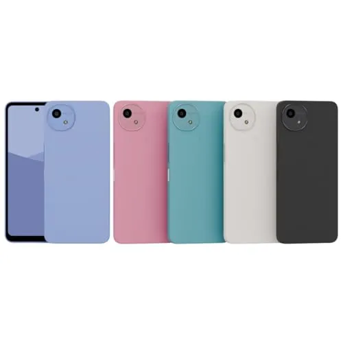 SHARP AQUOS wish5 キャリア版 SIMフリー 4GB+64GB スマホ本体 docomo au SoftBank ahamo UQ Rakuten等回線対応 APN設定要の場合あり 1GB日本専用データeSIM (スミ, 4GB + 64G