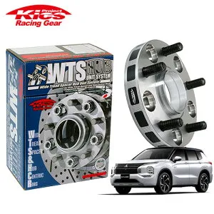 協永産業 Kics ワイドトレッドスペーサー W.T.S.ハブユニットシステム アウトランダーPHEV GG2W GG3W ネジM12 x P1.5 5穴 PCD114.3 ハブ径67Φ 厚み20mm