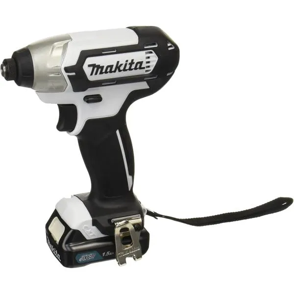 マキタ(makita) TD110DSHSW 充電式インパクトドライバ 白 10.8V 1.5Ah 110N.ｍ【ソフトケース/バッテリー/充電器セット】