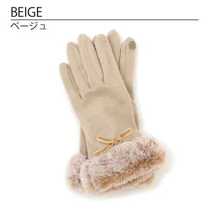 【 国内正規品 公式ラッピング 】ジルバイジルスチュアート 手袋 プチリボンジャージグローブ 1255292022 JILL by JILLSTUART 防寒具 グローブ プレゼント クリスマス