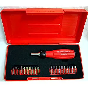 PB SWISSTOOLS 8510R-30SET ツイスター ラチェットドライバーセット（ショート） 8510R-30SET [25-225668]