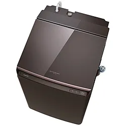 TOSHIBA(東芝) 縦型洗濯乾燥機 ZABOON ボルドーブラウン AW-10VP4(T) ［洗濯10.0kg /乾燥5.0kg /ヒーター乾燥(水冷・除湿タイプ) /上開き］