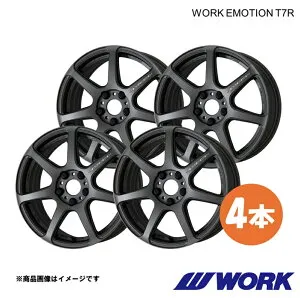 WORK ワーク ホイール 4本 ワークエモーションT7R 1ピース スペーシア カスタム 4WD DAA-MK53S【16×5.5J 4-100 INSET45 MGM】WORK EMOTION T7R