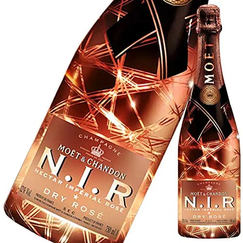 モエ エ シャンドン ネクター アンペリアル ロゼ N.I.R(ニル) 正規品 750ml (Moet et Chandon モエ・エ・シャンドン モエシャンドン)[MHD フランス シャンパーニュ シャンパン ルミナス ライトアップ 光る moe04]
