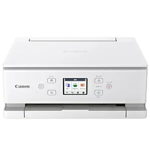 Canon(キヤノン) TS7630 WH 5色インクジェット複合機 PIXUS(ピクサス) ホワイト ［カード／名刺～A4］ TS7630WH
