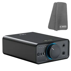 FIIO fiio K7 ヘッドホンアンプ DAC内蔵 (FIO-K7-B) 《ロゴ入りクロスプレゼント》