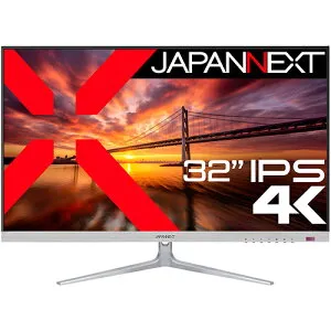 ジャパンネクスト JAPANNEXT JN-IPS321UHD 32インチ IPS 4K 3840x2160 液晶モニター ディスプレイ JNIPS321UHD
