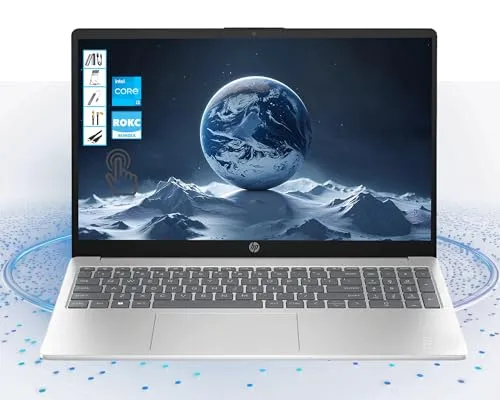 HP 2025 Pavilion 15インチ タッチスクリーンノートパソコン | 15.6インチHDコンピューター | 16GB RAM | 512GB SSD & 128GB ポータブルSSD| Intel Core i3-1215U| Wi-Fi 6E