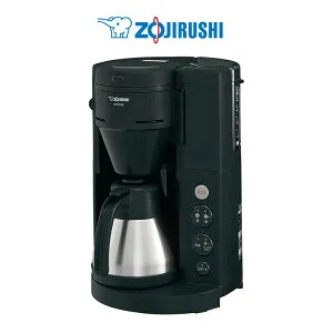 象印 コーヒーメーカー EC-RT40 BA（ブラック） 挽きたての美味しさを手軽に コーヒー豆を挽くところからドリップまで 「全自動挽きたてドリップ」コーヒーのコクと香りを引き出す 「マイコ