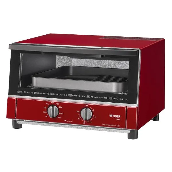 オーブントースター タイガー レッド KAM-S131-R TIGER