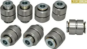 【M's】 日産 R35 GT-R (2007y-) TOP SECRET ピロボールキット (リア用) トップシークレット パーツ 足回り 部品 正規 本物 社外 カスタム ニッサン NISSAN SKYLINE 35 GTR G-TR CBA-R35 BNR35 セット