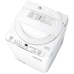 SHARP(シャープ) 全自動洗濯機 ホワイト系 ES-GE7K-W ［洗濯7.0kg /乾燥機能無 /上開き］