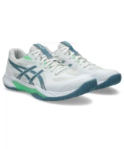 獲得ポイント100pt 18% OFF／SALE 【送料無料】【3月19日発売】 アシックス(asics) バレーシューズ GEL-TACTIC 13 1073A079-102 メンズ レディース WH／SABA BL 27．5