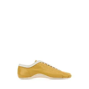 Dries Van Noten ドリスヴァンノッテン レディース スニーカー 2610118080403207 Yellow leather sneakers Yellow 36 37 38 39 40 【送料無料・関税込】