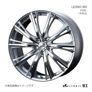 LEONIS WX カローラツーリング 210系・A10系 アルミホイール 1本単品 0033866【15×6J 5-100 INSET45 HSMC】
