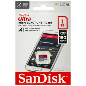 SanDisk SDSQUAC-1T00-GN6MN ULTRAシリーズ microSDXC 1TB A1 U1 class10 R=150MB/s 英語パッケージ
