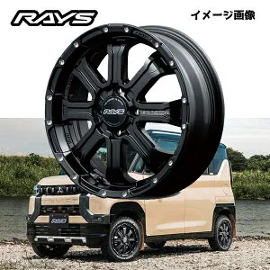 【送料無料・4本セット】RAYS レイズ ホイール DAYTONA FDX design For K-car 15x5.0J ET48 4H/100 ミツビシ デリカミニ DELICA MINI 他