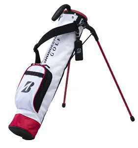 【エントリーで最大全額ポイント還元｜5/6まで】 ブリヂストン｜BRIDGESTONE ジュニアモデル キャディバッグ B-Jr ビージュニア Type130 ホワイト CB24J3 [34インチ対応 /4分割 /0.9kg]