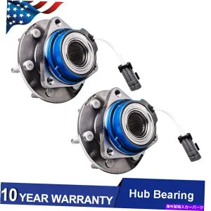 Wheel Hub Bearing 2PCS 2006年のフロントホイールベアリングハブ2007年土星リレーポンティアックモンタナ6ラグ 2pcs Front Wheel Bearing Hub For 2006 2007 Saturn Relay Pontiac Montana 6 Lug【並行輸入品】