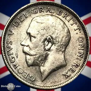 イギリス 1912年 6ペンス GB1566