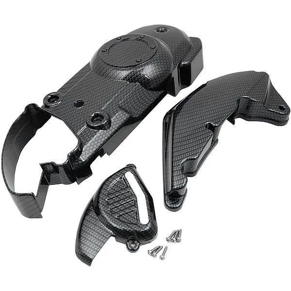 【メーカー在庫あり】 303062 NBS バイクパーツセンター クランクケースカバー アドレスV125G、S (CF46A、CF4EA、CF4MA) カーボン HD店